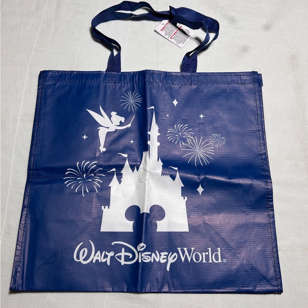 Walt Disney World Blue Reusable Bag NWT